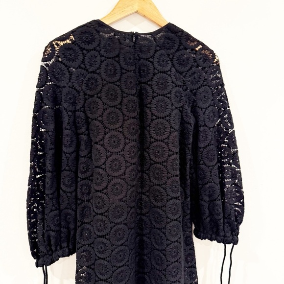 See By Chloe Black Lace Long Sleeve Dress size 34 - Picture 10 of 14